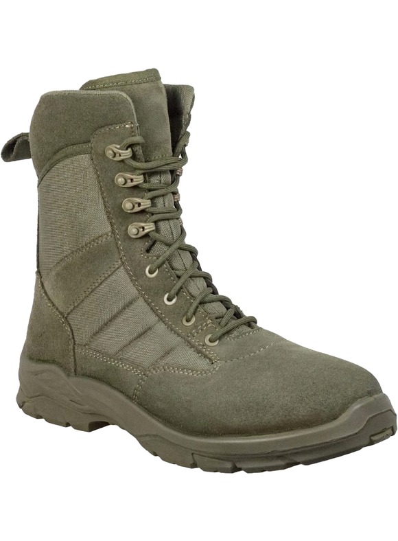 Lekkie buty operacyjne oliwkowe CSG OLIVE OPC MILITARY - oddychające buty z mikrofibry