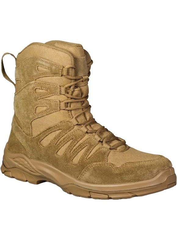 Buty taktyczne wysokie SVG HIGH COYOTE OPC MILITARY - buty bojowe w kolorze piaskowym