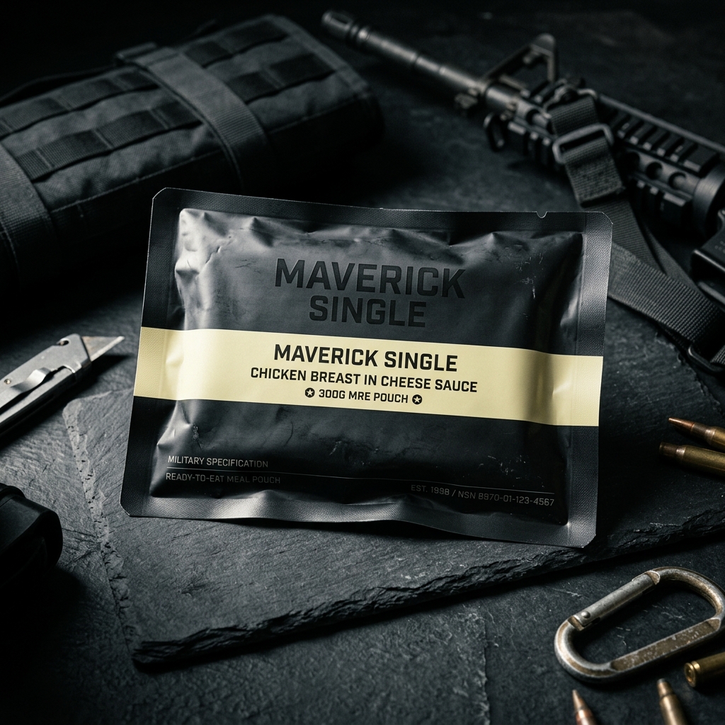 Danie gotowe w saszetce Maverick Filet z piersi kurczaka w sosie serowym - obiad polowy